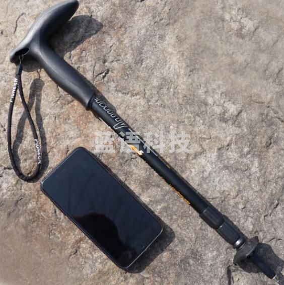 开拓者（PIONEER）狼牙5系 户外登山杖手杖健走杖 拐杖铝合金三节伸缩徒步老人杖