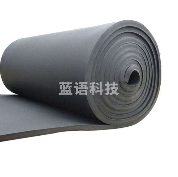 黑色保温棉 隔热棉保温棉 95cm* 650cm 厚约3cm
