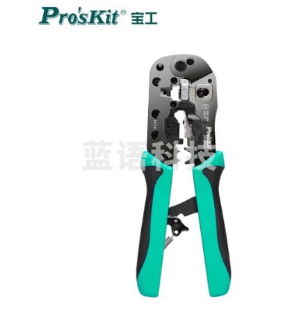 宝工(Pro\'sKit)CP-376TA多功能剥压剪三合一网络压接钳CAT.7 5类/6类/7类网线钳