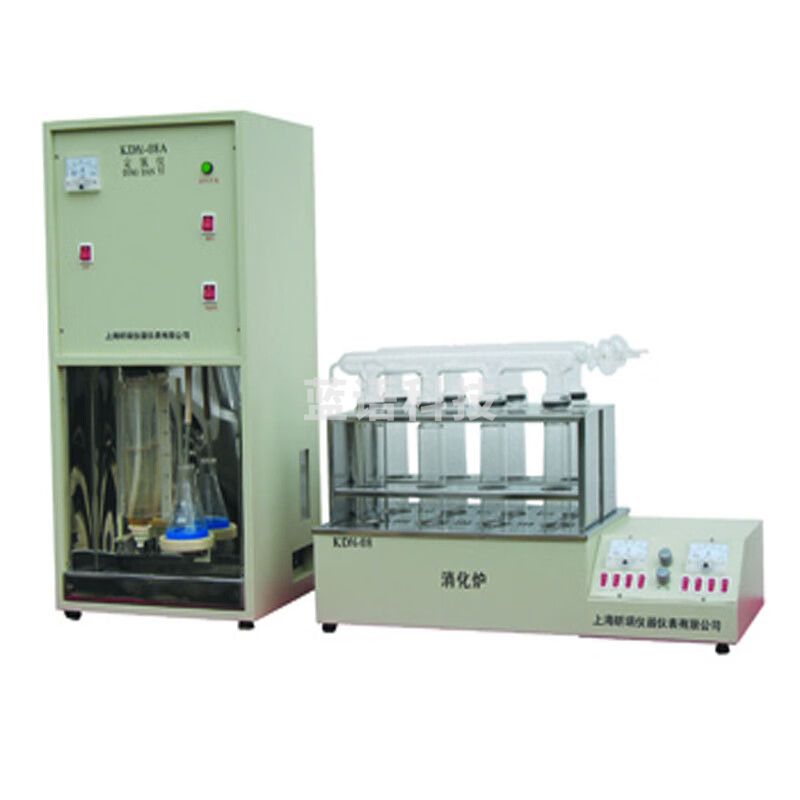JISENPUER上海昕瑞KDN-08D凯氏定氮仪含8孔消化炉 KDN-08D(含八孔消化炉）