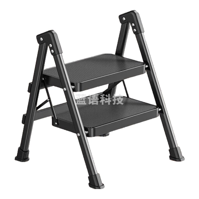 德力西（DELIXI）家用梯子多功能折叠安全梯铝合金加厚人字梯居家两步梯