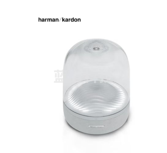 哈曼卡顿 音乐琉璃3代三代 蓝牙音箱 桌面电脑音箱 360°环绕立体声 下沉式低音炮 Aura Studio3白色