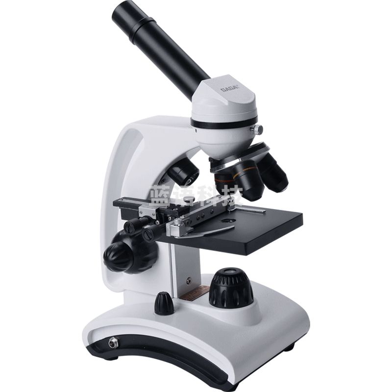 萨伽（SAGA）学生生物电子显微镜xsp-002高倍高清专业科普接电脑水产养殖看精 套餐1=002官方标配(高达1600X)
