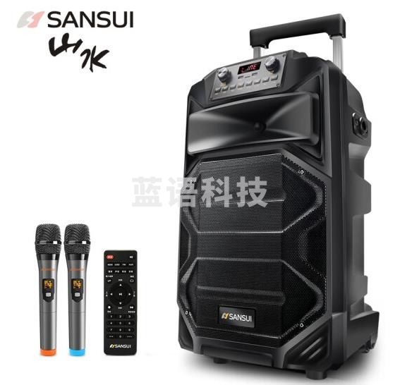 山水 A15-69 15英寸专业广场舞音响 舞台及户外移动音响