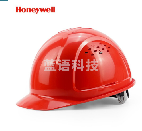 霍尼韦尔（Honeywell）安全帽 L99S新国标 HDPE工地电力 防砸抗冲击 电绝缘1顶 红色