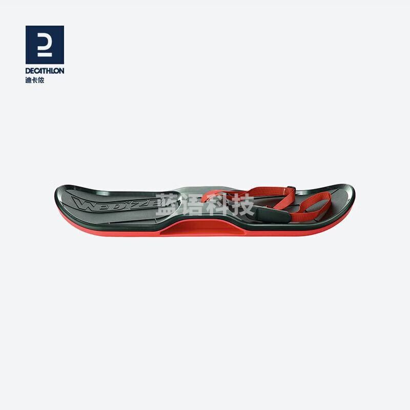 迪卡侬 滑雪板玩具雪橇单板玩具雪板WEDZE5红色-2142721