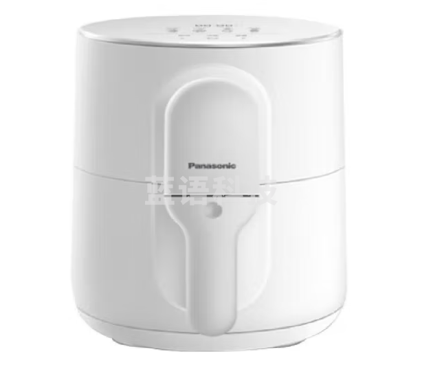 松下(Panasonic)空气炸锅家用多功能新款电炸锅全自动4L大容量无油低脂健康炸不翻面 双屏双显4L/梨花白