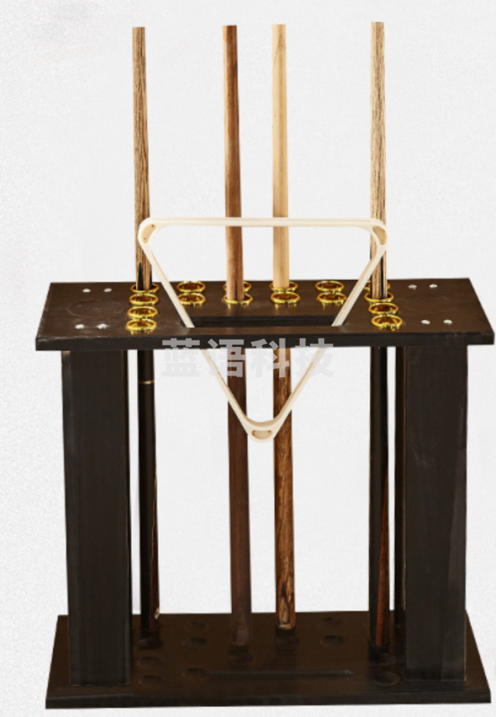 台球杆架子 新品台桌球房厅用品展示架台球杆架器落地立式球多孔杆架