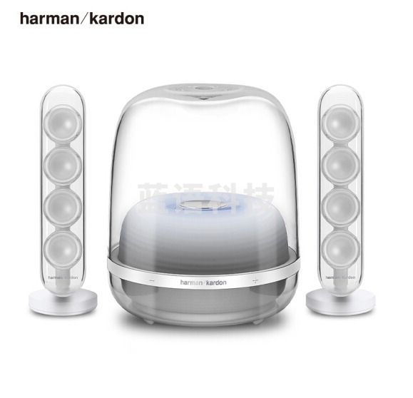 哈曼卡顿 SoundSticks 4无线水晶4 全新一代桌面蓝牙音箱