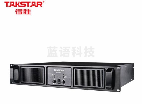 得胜(TAKSTAR)EKA-6N 定压定阻功放机 双通道专业功率放大器 高保真HIFI立体声纯后级功放TJRRSFYJD2023022718522113