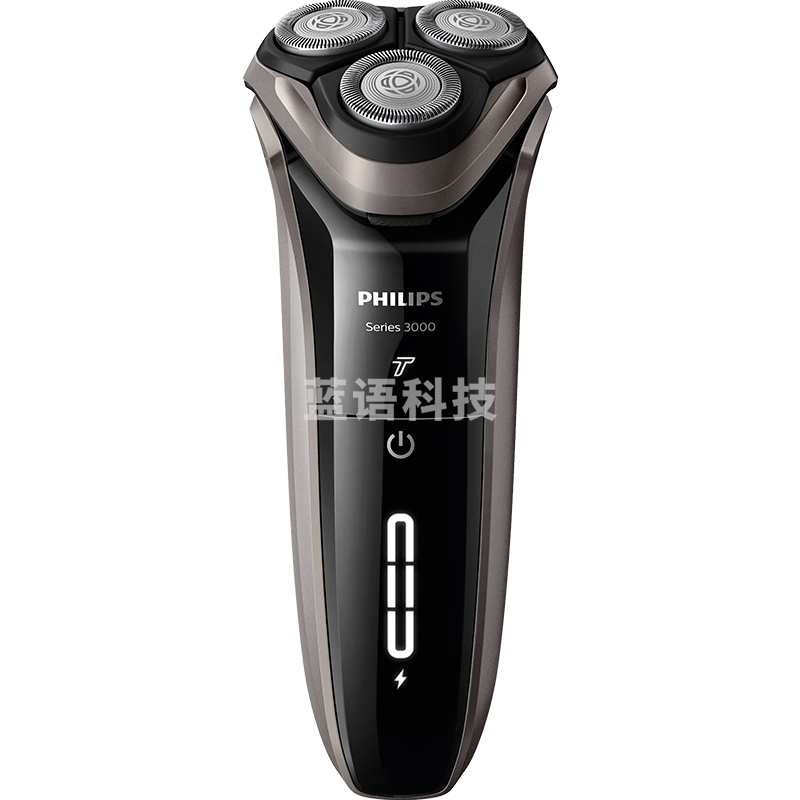 飞利浦（PHILIPS）男士电动剃须刀干湿双剃刮胡刀新3系升级款S3203/08 【一键加速】
