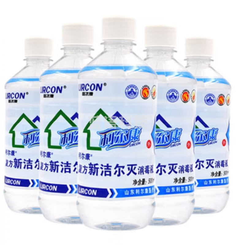 利尔康  新洁尔灭消毒液 500ml*30瓶整箱装