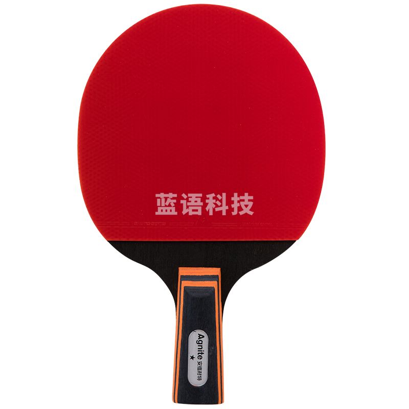 安格耐特 F2321 乒乓球拍(正红反黑)