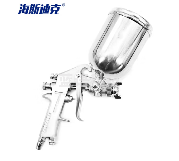海斯迪克 喷漆枪喷壶喷漆枪喷涂工具油漆气动喷枪汽车钣金F-75-G上壶400cc