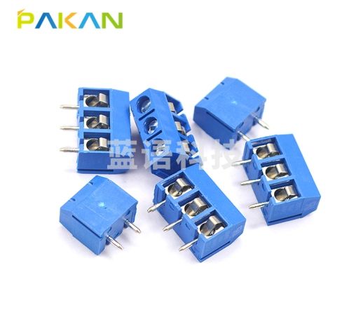 PAKAN KF301 可拼接5.08MM接线端子PCB端子15A/300V接线柱 KF301-2P 2位 300只