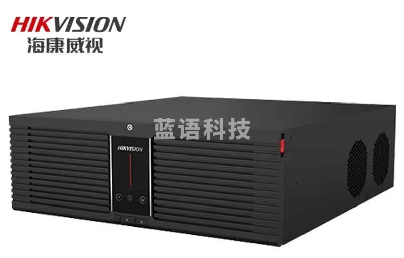 海康威视/HIKVISION   硬盘录像机  DS-8864N-R16/4K【64路16盘位】