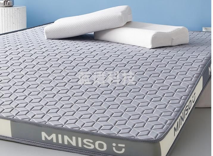 名创优品（MINISO）乳胶床垫床褥子抗菌大豆记忆海绵垫宿舍家用1.5x2米榻榻米床垫子