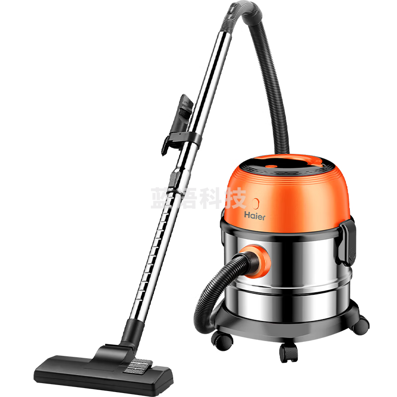 海尔(Haier)桶式吸尘器  不锈钢15L大容量  干湿吹三用大功率大吸力商用吸尘机HZ-T715