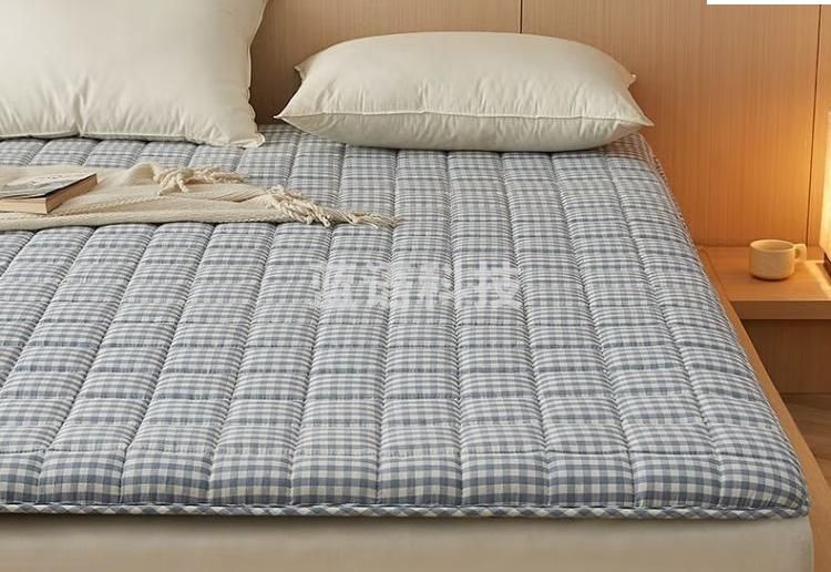 名创优品（MINISO）100%新疆棉花床垫子遮盖物床褥子0.9x2米 榻榻米学生宿舍床垫褥