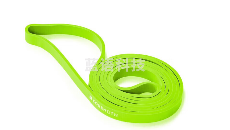 迪卡侬 弹力带 健身带CROB绿色-10kg 4589061