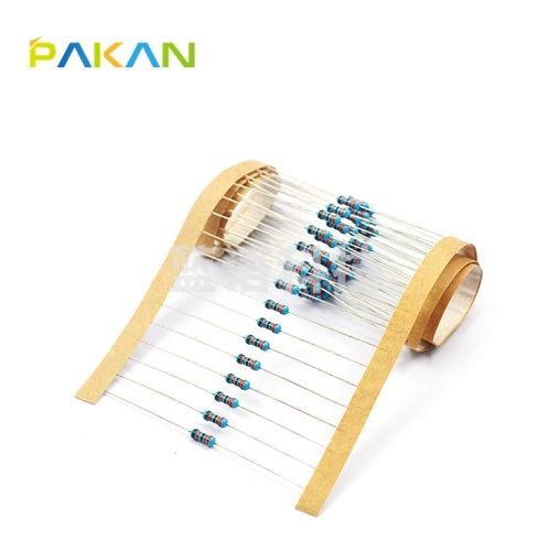 PAKAN 1/4W金属膜电阻 5色环电阻 电阻器0.25W 精度1% 2.7K 2700欧姆 5000只