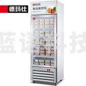 德玛仕（DEMASHI）食品留样柜 学校幼儿园公司食堂用 饮料水果蔬菜留样冰箱保鲜冷藏展示柜LG-260Z（带锁）