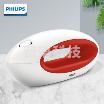飞利浦（PHILIPS）DCTG5501无绳电话机 无线座机 子母机 屏幕白色背光 持久待机 红色