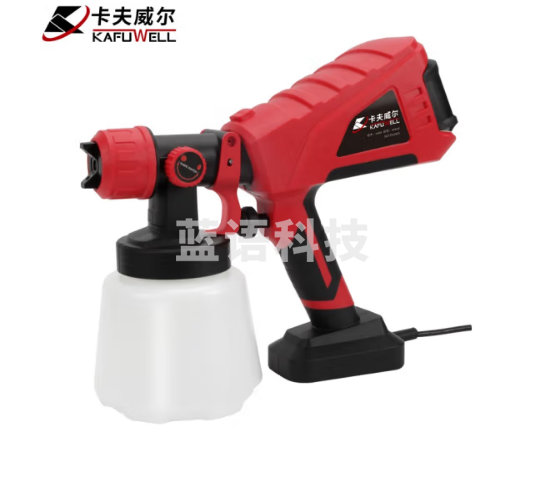 卡夫威尔 电动喷漆机 乳胶漆喷涂机 喷漆枪油漆涂料雾化汽车墙面喷枪 550W/1000ml PA3925