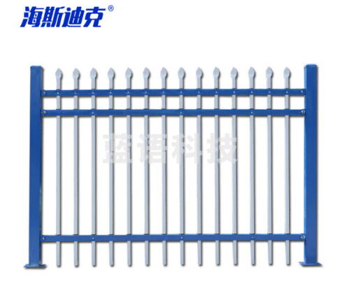 海斯迪克 HKL-1064 铁艺围栏防护栏 小区围墙别墅防护铁艺隔离栏 1.8*3m(1立柱+1网片)