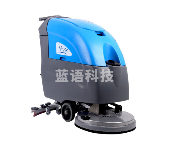 博赫尔/POHIR工业手推式洗地机商用 PHR-55 工厂车间商场多功能洗地车医院超市候车厅电动地面擦地拖地机