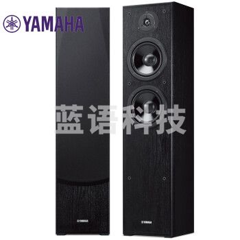 雅马哈（Yamaha）NS-F51 音响 音箱 家庭影院 电视音响 落地影院 客厅影院 HIFI 二分频3单元 进口 黑色