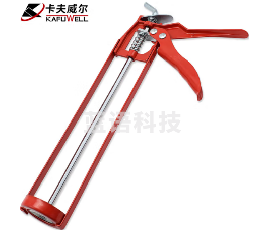 卡卡夫威尔 堵缝枪 硅胶枪 压胶枪 玻璃胶枪 框架式 GU0006