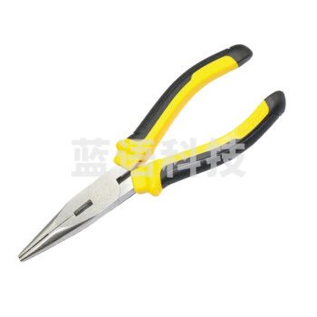 波斯（BoSi） 尖嘴钳尖钳子尖咀钳子针嘴钳剥线钳防滑手柄 7英寸欧式尖嘴钳 BS193087