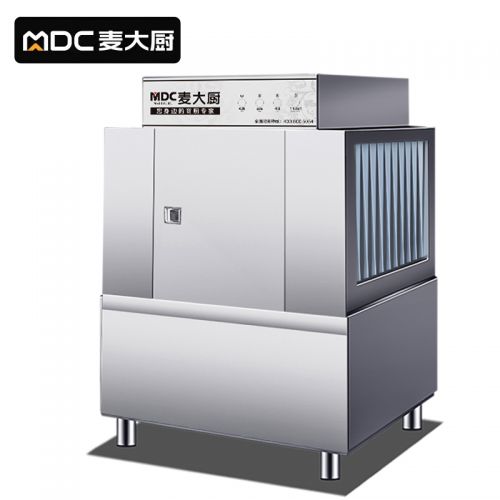 麦大厨 380V 38.6KW TDS-110 通道式单缸单喷淋洗碗机(内置分配器)