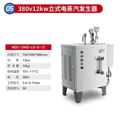 麦大厨 MDC-DMD-LS-D-12 立式电蒸汽发生器商用蒸汽机电热节能自动蒸馒头天然气蒸汽锅炉