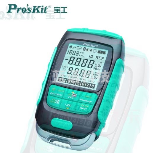 宝工(Pro\'sKit)MT-7615 4合1多功能光功率计/断通/网线测试器 红光笔网络测 MT-7615 15mW