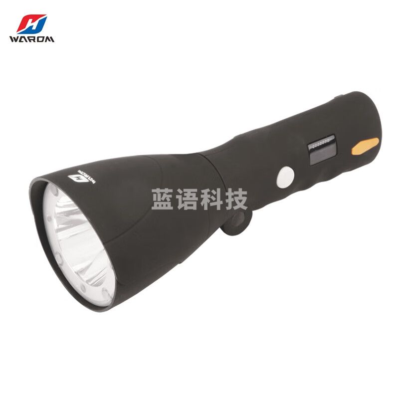 华荣（WAROM） BAD208 3.7V IP65 2/1W LED 多功能 手持防爆强光工作灯(计价单位：盏) 黑色