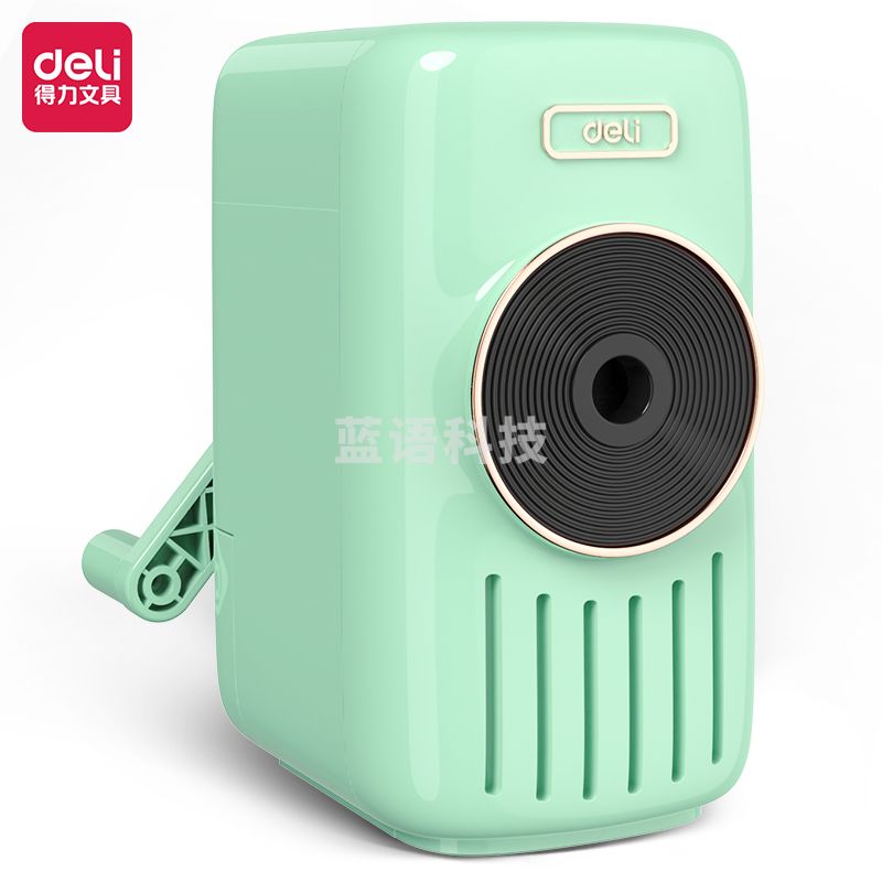 得力71165A源源得力音乐削笔机(浅绿)(盒)