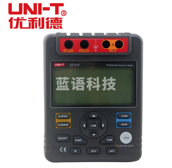 优利德(UNI-T) 智能型绝缘电阻测试仪 UT512