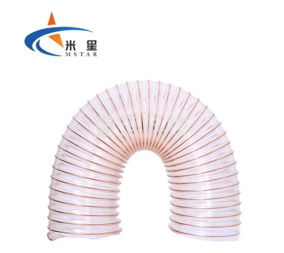 米星 TLPU13 PU聚氨酯风管伸缩通风软管吸尘管 内径：80mm(1米)