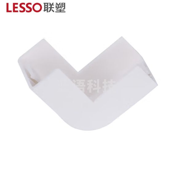 联塑 PVC线槽配件 白色 槽外角/阳角 24*14 100个