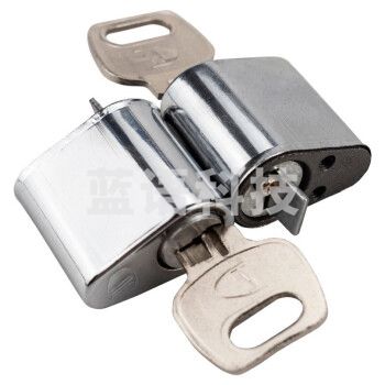 海斯迪克 HKLY-128 消防门锁芯 防火门锁芯通道锁芯逃生锁电箱锁芯 铝芯通开（1把钥匙） 3套价