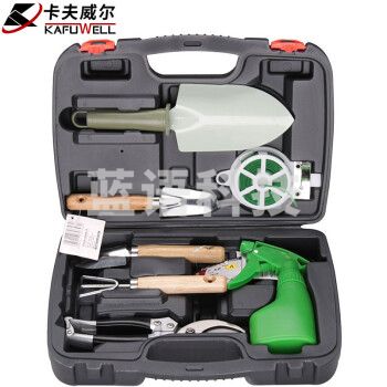 卡夫威尔 工具箱 工具组套 园艺种植养花种菜7件套 G3008A