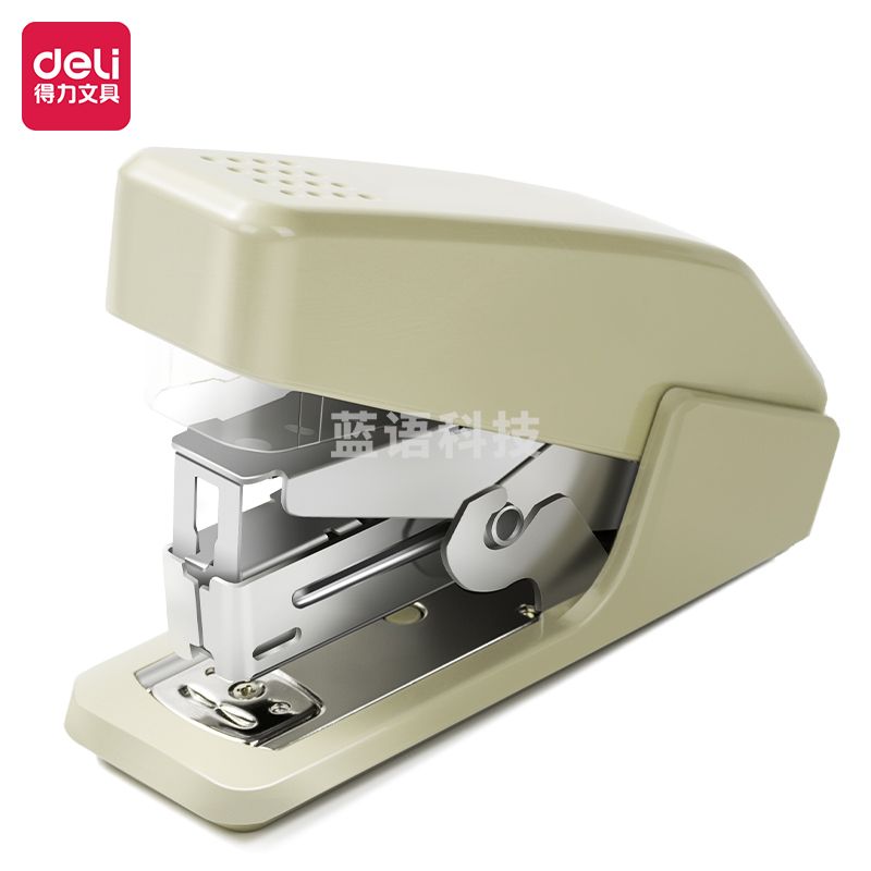 得力(deli) 0460F因为遇见你省力订书机(绿)  (订书机/台)