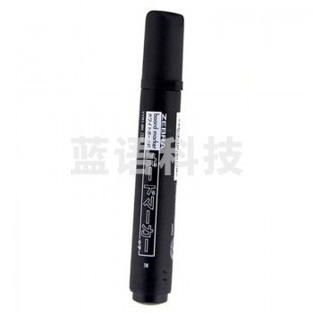 斑马（Zebra）YYR1 圆嘴环保(中字)易擦白板笔 黑色 2.5mm 单支装