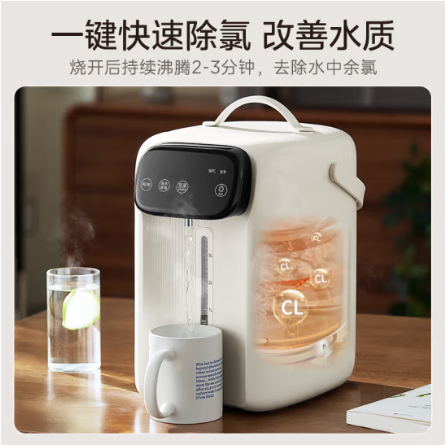 美的（Midea）电热水瓶不锈钢水壶热水瓶多段控温保温恒温开水壶电水壶烧水壶MK-SP60-D