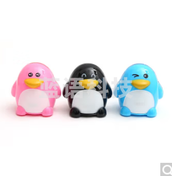 得力优酷0563帝企鹅卷笔刀(混)(只)