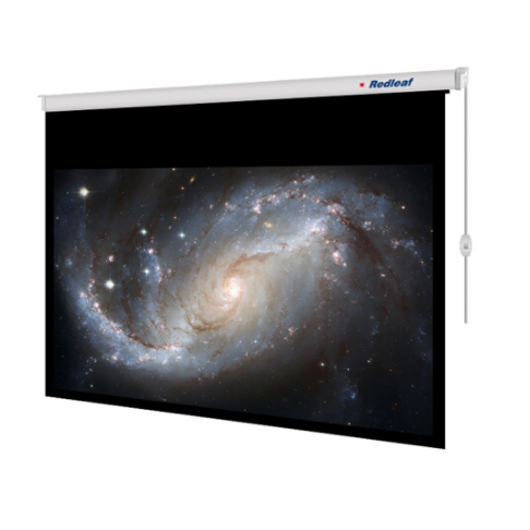红叶(HONGYE)100英寸 16：9 电动 高清玻纤幕 2.21*1.25