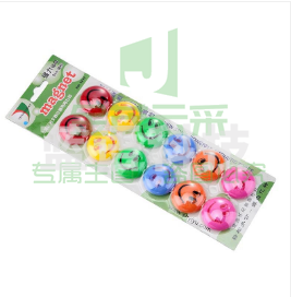 1100000764EA 亿裕 6012 笑脸卡通磁粒 3cm 彩色