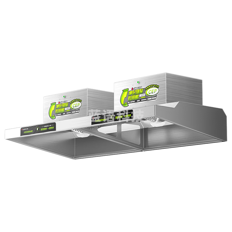 志高（CHIGO）商用 油烟机大功率抽油烟机餐饮厨房饭店不锈钢大吸力农村柴火土灶排烟机 180型CXW-R8002包安装